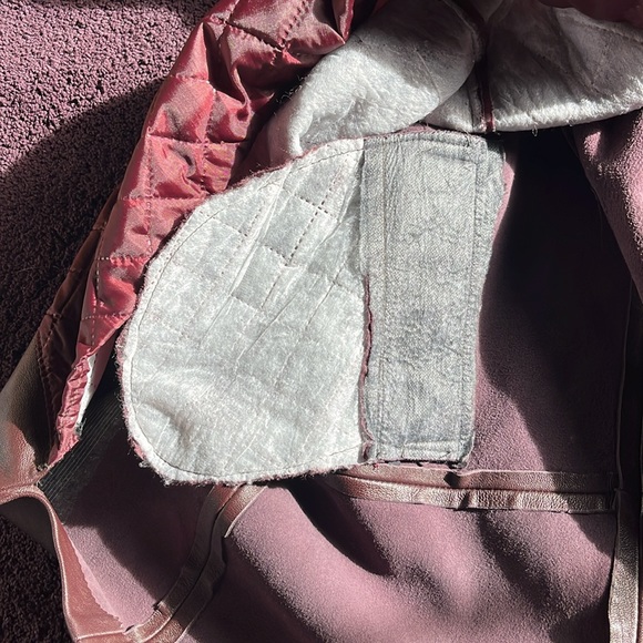 Vintage Apex Pelle  Collection Leather Coat Brown Women's XXL - Picture 13 of 16